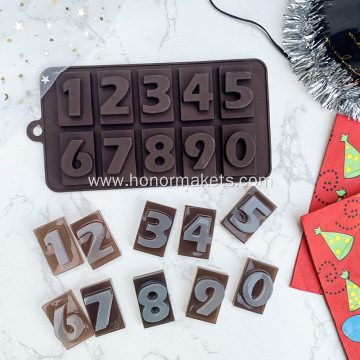 Silicone Number Cake Mold